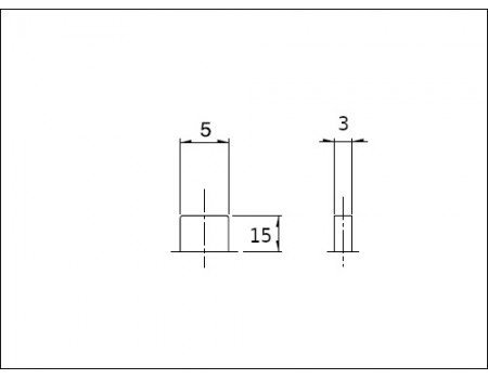 Single Slide Potentiometer Fader 250K B4 taper x1 Open Frame Center Detent