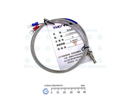 Type K Thermocouple L=1M M6 Thread Type K Thermocouple L=1M M6 Thread