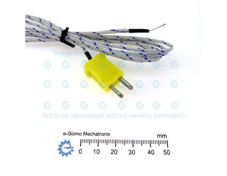Type K Thermocouple Wire 1.5M -50C-204C TP-01