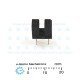 Vishay TCST1103 Transmissive Optical Sensor with Phototransistor Output