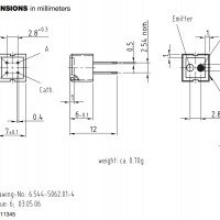 Vishay CNY70 Reflective Optical Sensor with Transistor Output
