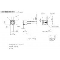 Vishay CNY70 Reflective Optical Sensor with Transistor Output