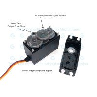 MG996R Servo Motor 180 degrees Nylon Gear