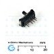 Hosiden 2P3T Miniature Slide Switch 3-position HSW1031-01-410