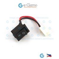 Rocker Switch 6A 250VAC SPST with Molex Termination KCD-117