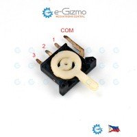 Selector Switch 3 position 1 pole 3A PCB Solderable 1P3T