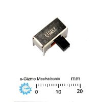 Comax SK-22F21-DG6 2P2T Slide Switch side knob