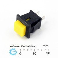 DS-430 SPST Pushbutton Switch Yellow Normally Open