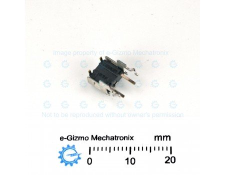 5pcs Omron Side Operated Tact Tactile Switch SPST 6x6mm B3F-3100