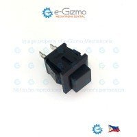 DS-430 SPST Pushbutton Switch Black Normally Open