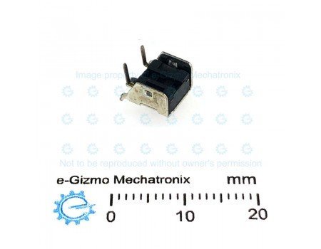 Tact Tactile Switch SPST 6x6mm Right Angle SMD 1102VS Series