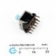 4 pole 2 throw 4P2T Latching Pushbutton Switch