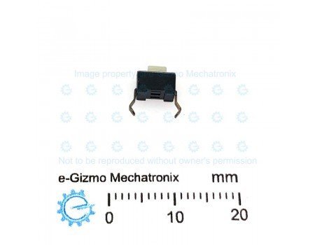 Miniature Tact Switch SPST Through Hole 50mA 50VDC