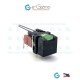 8121 SPDT Push Button Switch with LED Indicator PC Mount