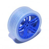 Vanity Wheel- Blue/White
