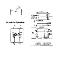 TPCT4202 Dual 30V 6A 30.5mR Vgth=1.2V N Channel _120900007