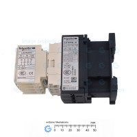Schneider 7.5kW 24VAC coil Contactor with Aux Contacts LC1D18B7C+LADN22 [USED]
