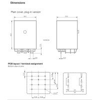 SCHRACK 16A 24V Coil Power Relay 2-Pole RM202024 [Surplus]