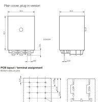 SCHRACK 16A 24V Coil Power Relay 2-Pole RM202024 [Surplus]
