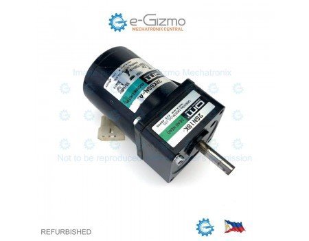 Reversible 100V 6W AC Motor 2RK6GN-A with 2GN18K Gearhead [USED]