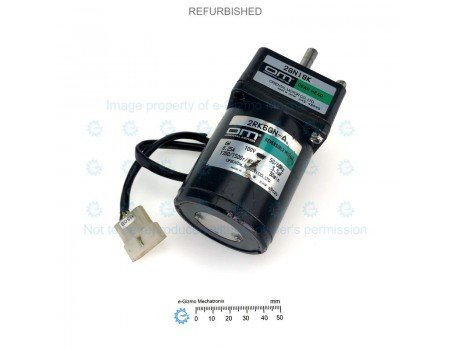 Reversible 100V 6W AC Motor 2RK6GN-A with 2GN18K Gearhead [USED]