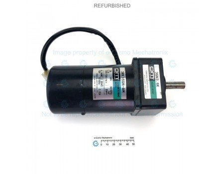 Reversible 100V 15W AC Motor 3RK15GN-AM with  Brake & 3GN3.6K Gearhead [USED]