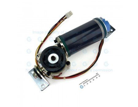 24V DC High Torque Motor with Right Angle Gear Head & Encoder