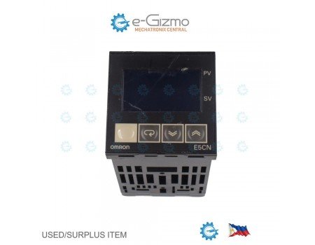 Omron E5CN-Q2P Temperature Controller Pt Input Voltage Output [Surplus]