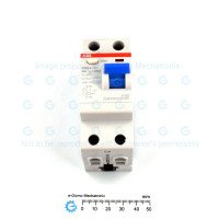 ABB 2-pole 25A Residual Current RCCB ELB GFI Circuit Breaker F202 [Surplus]