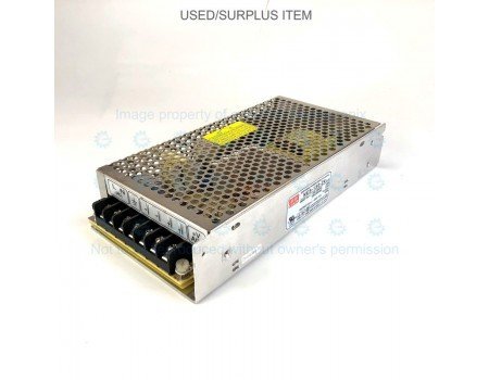 Mean Well 110V/220VAC 24V 6.5A Industrial Power Supply UL [Surplus]