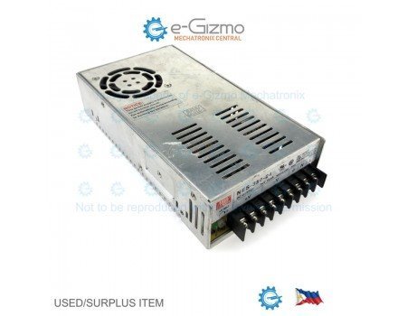 Mean Well NES-350-24 110V-220VAC 24V 14.6A Industrial Power Supply UL [Surplus]