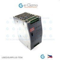 Mean Well DR-120-12 110V-220VAC 12V 10A Industrial Power Supply UL [Surplus]